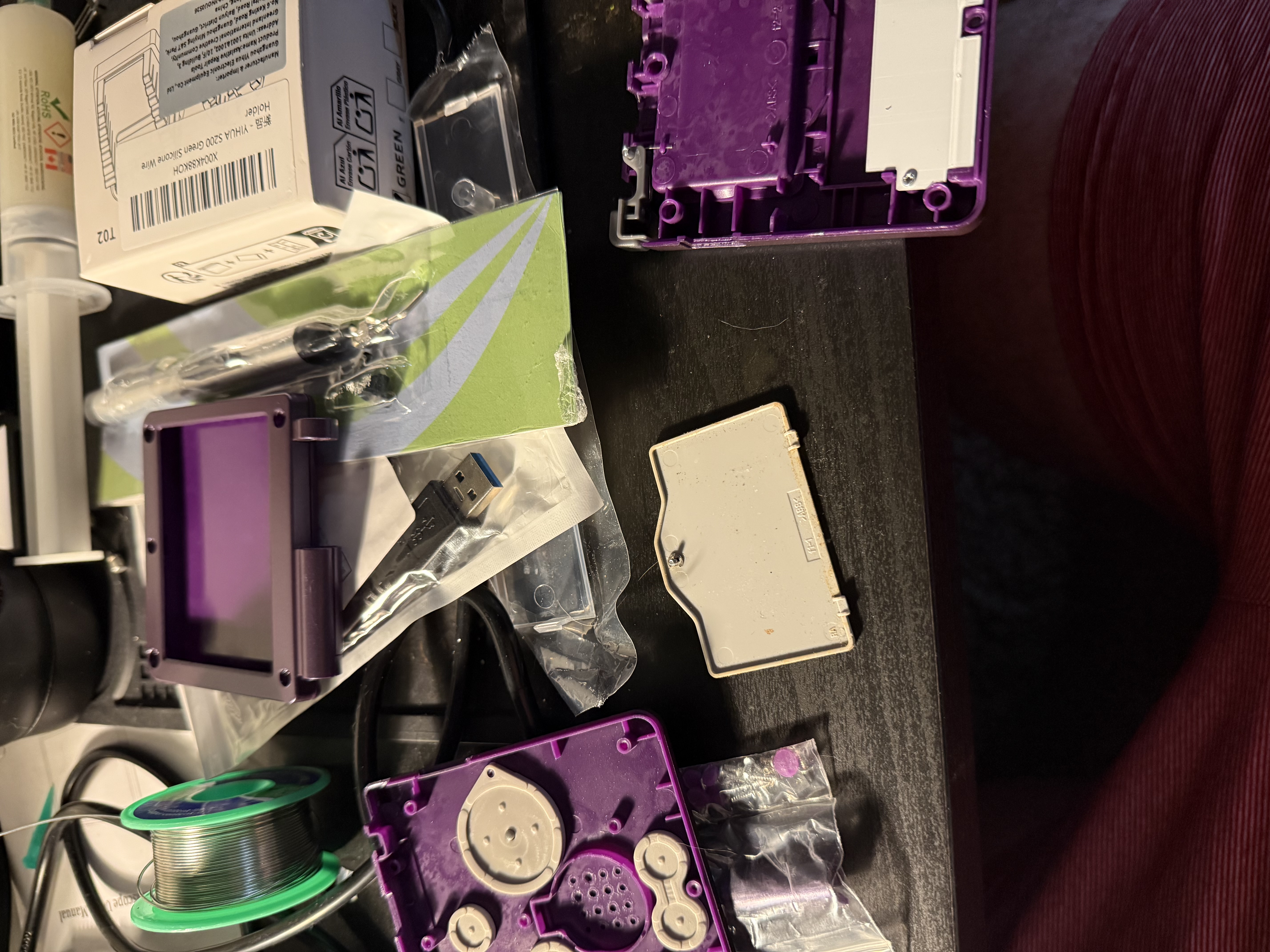 New shell parts